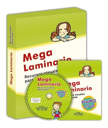 Mega Laminario 2° Ciclo - Con  Y 18 Láminas, Ed. R, de Vários. Editorial Ruy Díaz en español