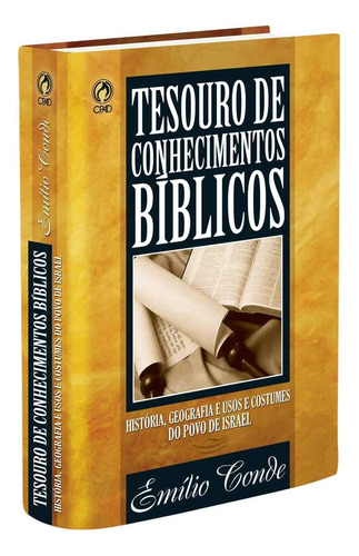 Tesouros De Conhecimentos Bíblicos - Emílio Conde Livro