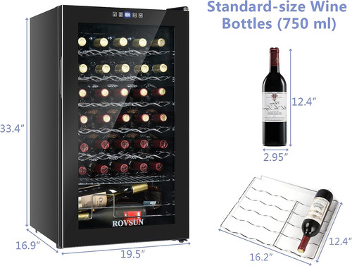 Cava De Vinos Frigobar Botellas 34 Botellas