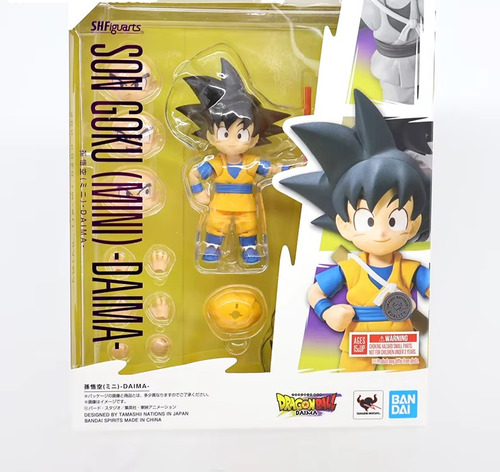 Dbz Son Goku Mini Daima Con Baculo Sagrado Shf