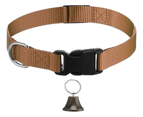 Arnés Para Cabras Collar De Nylon Ajustable Con Cascabel De