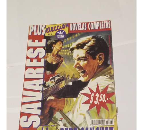 3 Revistas Coleccion Plus: Savarese N° 7-9-10. Ed Columba