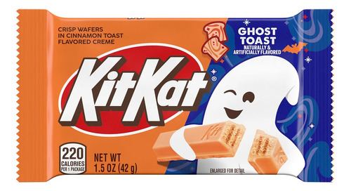 Kit Kat Ghost Toast Pan Francés Con Canela Barra 42g
