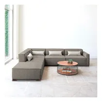 Comprar Mueble Sala Carmen Lino Gris Derecho 5pzs Sala Sofa Sillones