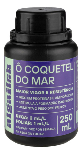 Algafish Liquido Concentrado Terrô 250 Ml