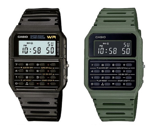 Reloj Casio Calculadora Ca-53wf-2b Pila 5 Años Original