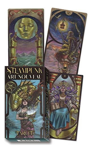 Steampunk Art Nouveau Tarot Deck (en Inglés) / Strati, Luca