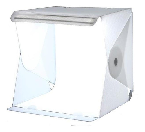 Caja Fotografica Con Led Plegable 40x40 De 2 Fundas + Bolso 