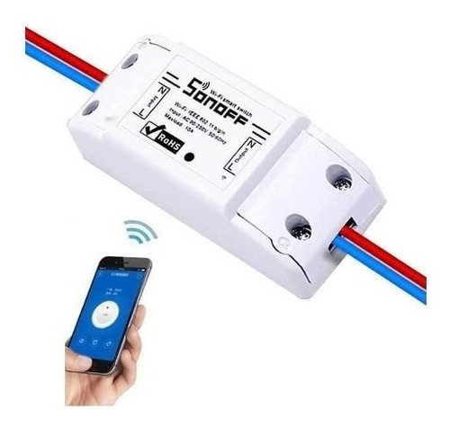 Interruptor  Apagador Wifi - Switch Inteligente Sonoff