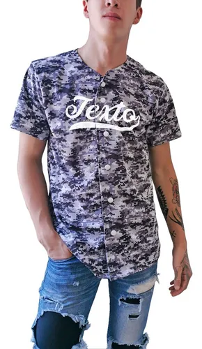 Camisolas de beisbol camuflajeadas sale