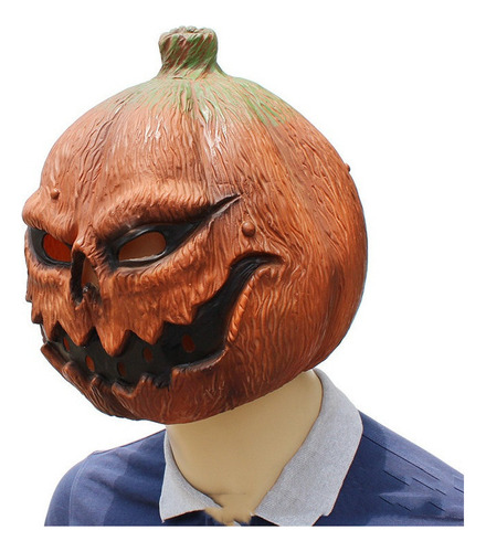 Jy Nueva Máscara De Cabeza De Calabaza De Halloween
