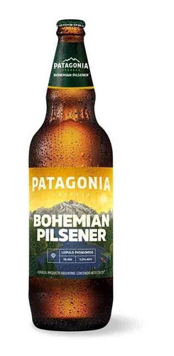 Cerveza Patagonia Bohemian Pilsener Botella 730 Ml Pack X 6