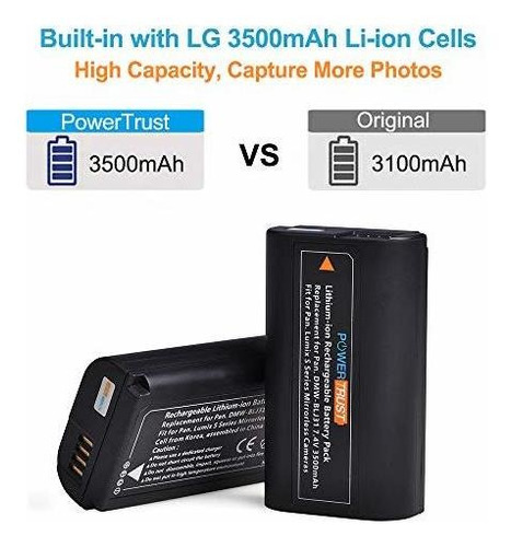 Bateria Para Camara Sin Espejo Panasonic Lumix S1 S1r