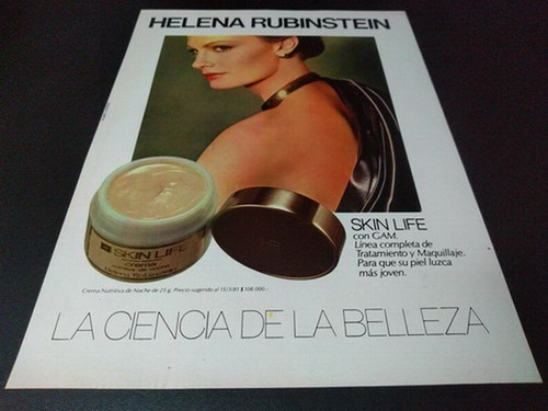 (pb910) Publicidad Clipping Skin Life Helena Rubinstein