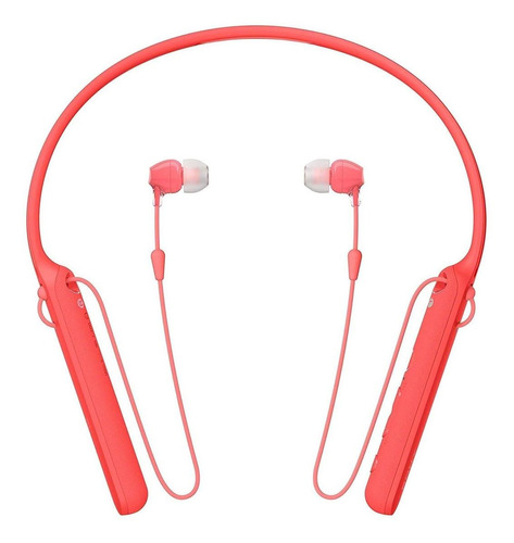 Auriculares inalámbricos Sony Bluetooth WI-C400 Sony rojo