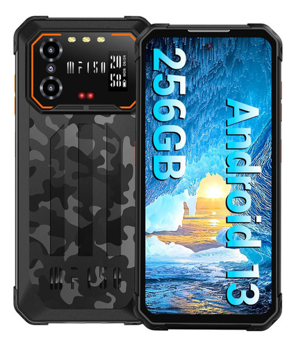 Iiif150 B2 Teléfono Indestructible, Batería Grande 10,000mah, 12(6+6) Gb + 256gb/2tb, Android 13, 48mp+20mp Cámara De Visión Nocturna, Otg/nfc