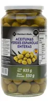 Comprar Aceitunas Verdes Españolas Member's Mark Con Hueso 935 G