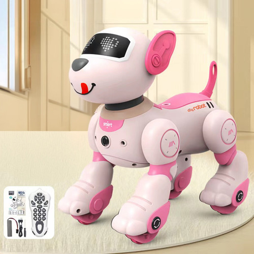Perro Robot De Control Remoto Jueguete Robot Inteligente