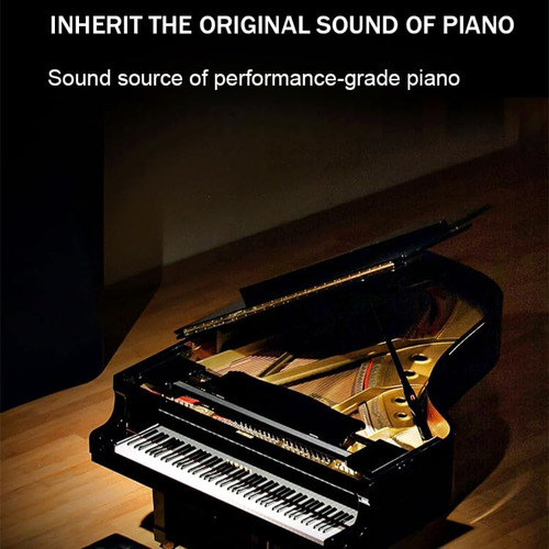 Piano Portátil Enrollable De Silicona Para Niños Y Principia