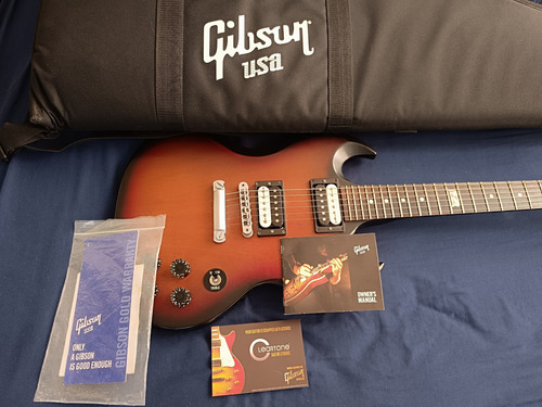Gibson Sgj 2014 Gibson 120th Anniversary Diestro Chocolate Palo De Rosa (Usado)