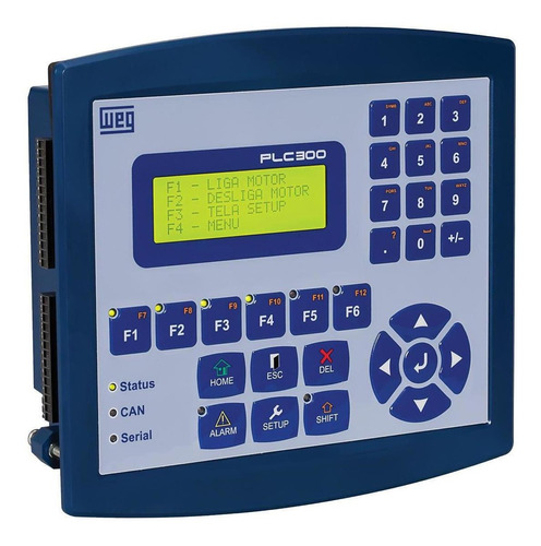 Controlador Lógico Programável Clp Weg Com Ihm Plc300hp-h3