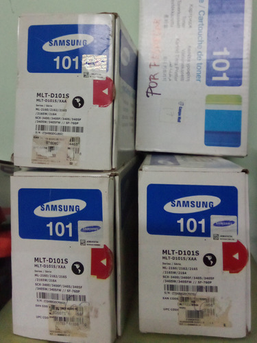 3 Cartuchos Toner Samsung 101 ( Para Recargar) Caracas 