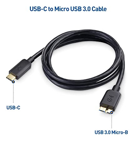 Cable Matters, Cable Usb C A Micro Usb 3.0 De 3.3 Pies Con 1