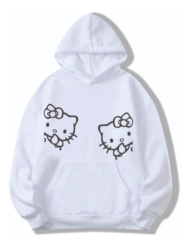 Buzo Hello Kitty Hoodie Canguro Niña Niño #4