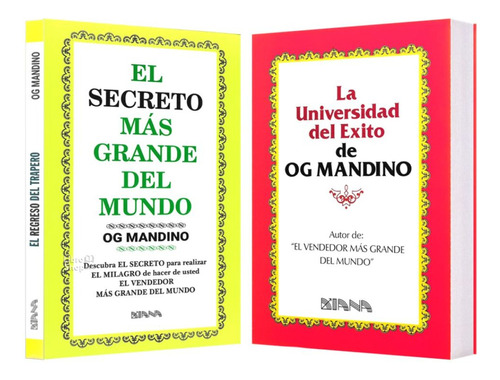 Secreto Más Grande Mundo + Universidad Del Éxito Og Mandino