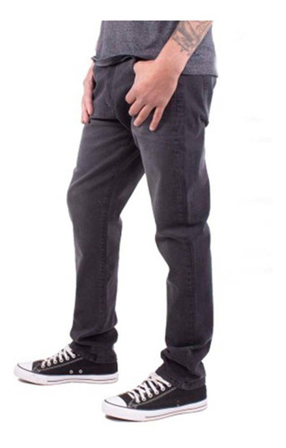 Imagen 2 de 3 de Jean Volcom Vorta Acid Negro Hombre