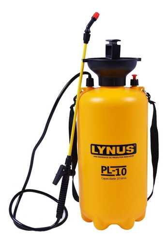 Pulverizador Manual 10 Litros Pl-10 Lynus