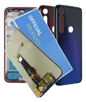 Comprar Aro Lateral Para Moto G8 Plus Xt2019 Chassis + Tampa + Tela!