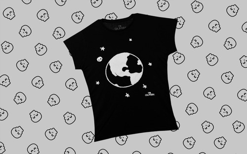 Playera Yo Calavera, Mujer La Misma Luna