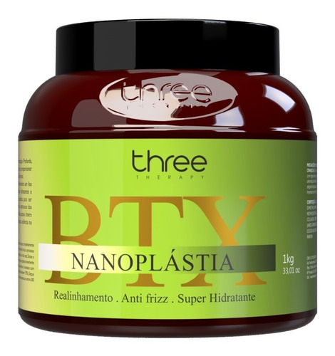 Nanoplastia Btx Realinhamento 1kg