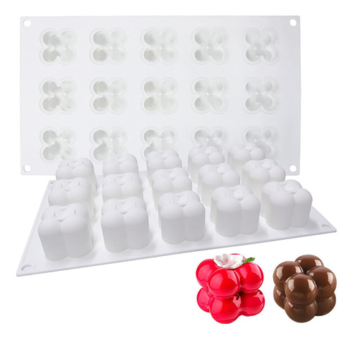 Moldes De Silicona Para Velas, 15 Huecos Para Velas, 2 Pieza