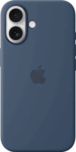 Funda De Silicona Para iPhone 16 - Denim