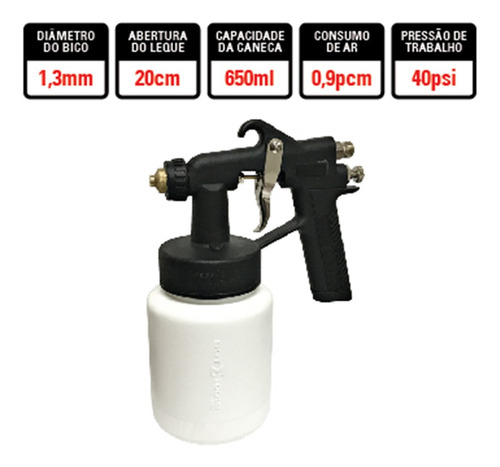Imagem 3 de 6 de Pistola Ar Direto 1.3 - Uso Geral - Sgt 3290