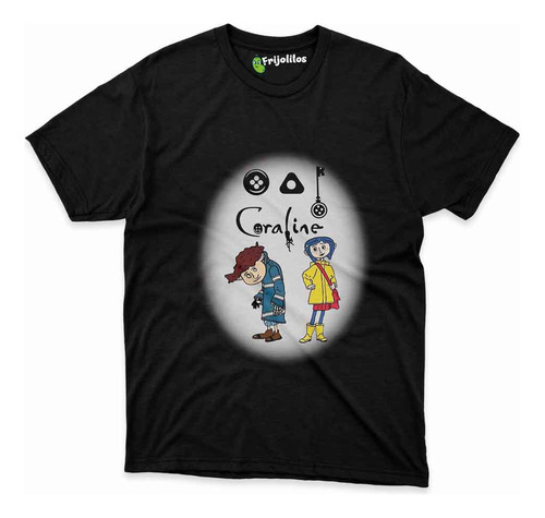 Playera Coraline & Wybie La Otra Madre Portal