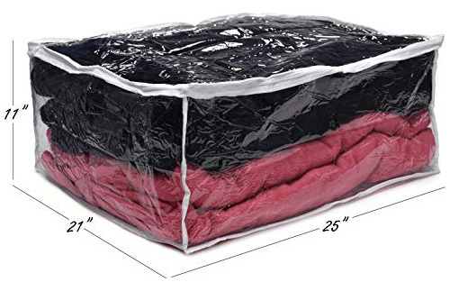Bolsa De Almacenamiento Transparente Para Mantas, Material D
