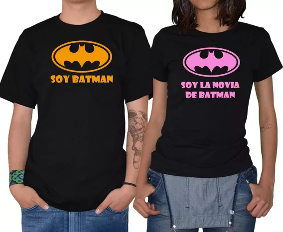 Batman Playera Pareja Mejor Precio Abril 2023|BigGo México