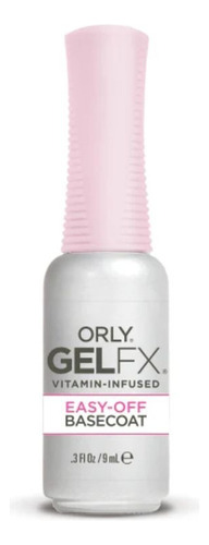 Orly Gel Fx Semipermanente Base Coat Easy-off 9 Ml Color Transparente