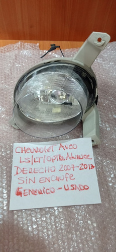 Faro Neblina Derecho Chevrolet Aveo Ls-lt 2007-2012