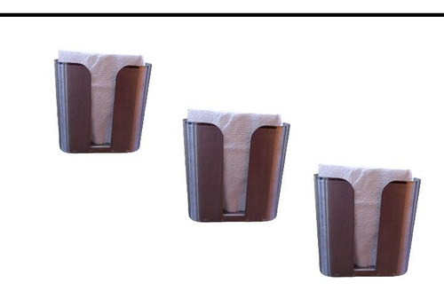 5 Servilleteros De Acero Tipo Caja Para Servilletas