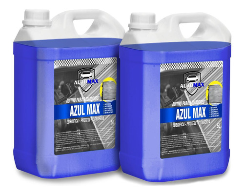 Aditivo De Radiador Automax Azul 10 Litros Kit 2x5lt