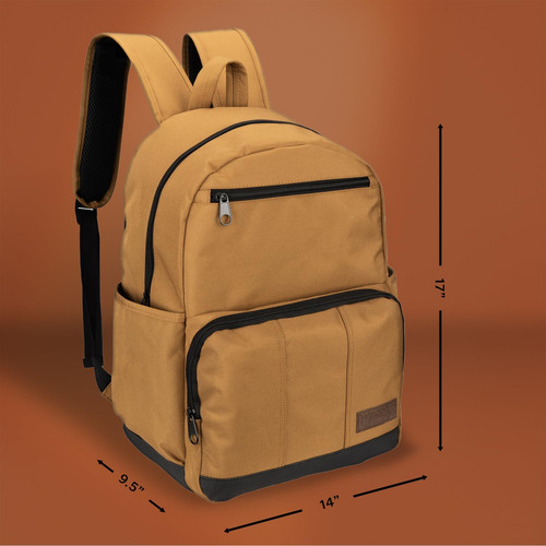 Mochila Industrial Wrangler Resistente Al Agua Marrón