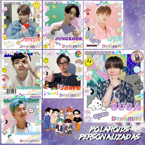 Polaroids Bts (personalizadas)
