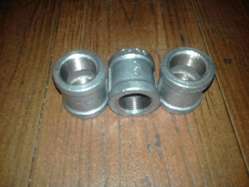 Anillo De 3/4 Hierro Galvanizado Pulido Pack 3 Piezas