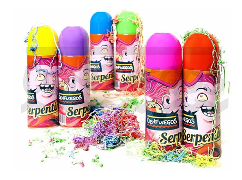 Serpentina En Aerosol × 6 Unidades - Cienfuegos -