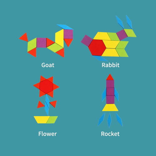 Rompecabezas De Formas 155 Shape Early Design Geometric