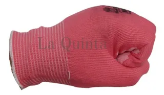 Par De Guantes Randon Jardinero Clásico Color Rosa Talle:6